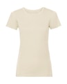 Dames T-shirt Organisch Russell R-108F-0 Natural